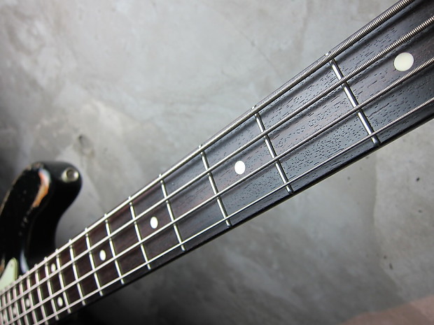 Fullertone Guitars Jay-Bee Bass Heavy Relic Black | Reverb Fullertone Guitars Jay-Bee Bass Heavy Relic Black | Reverb