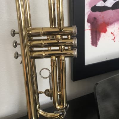 Holton Collegiate Trumpet  T602 Lacquered Brass image 10