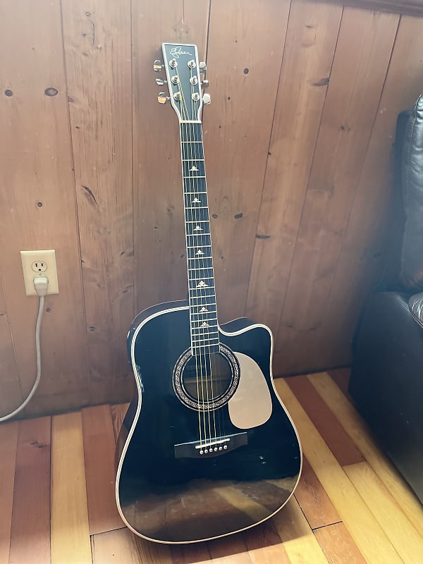 Esteban acoustic electric 2008 Black