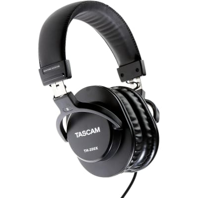 TASCAM TH-200X Studio Headphones Black image 3