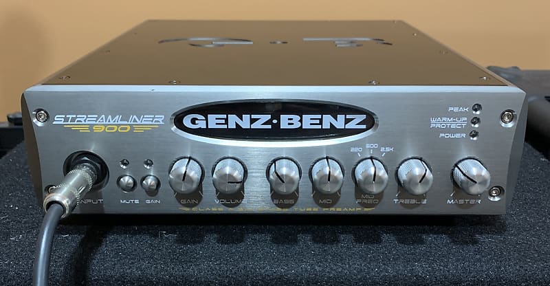 Genz Benz Streamliner 900 Watt Bass Amp Head Reverb