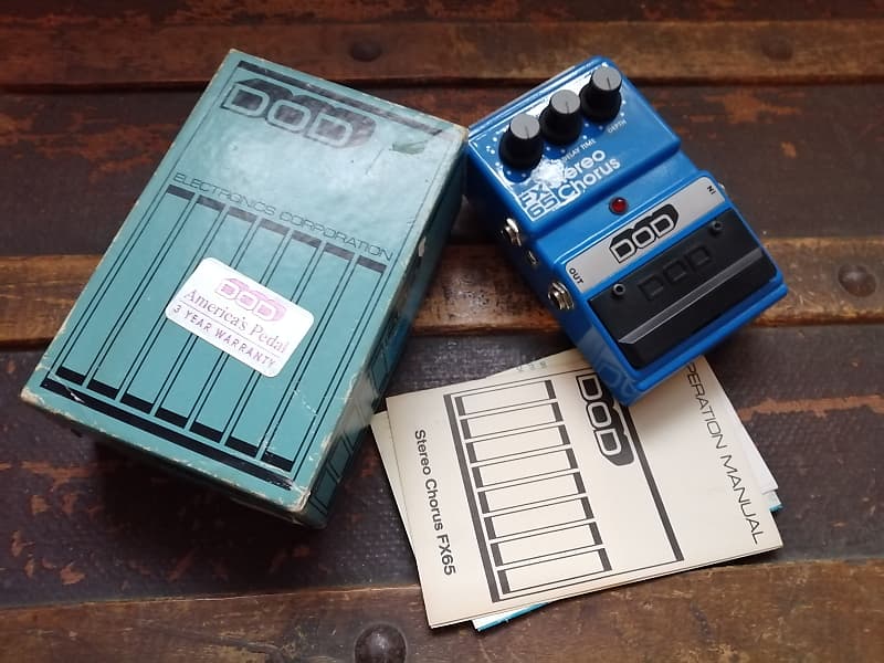 DOD Stereo Chorus FX65 1990s - Blue image 1