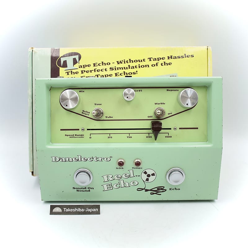 Danelectro Reel Echo ギターエフェクター Danelectro DTE-1 Reel Echo - 伝説的テープ・エコー「Echoplex