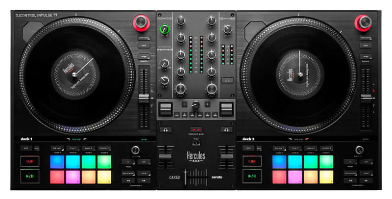 Hercules DJ Control Inpulse T7 Motorized DJ Controller
