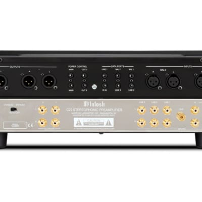 McINTOSH C22 MkV - 2 Channel Vacuum Tube Preamplifier - NEW! image 4