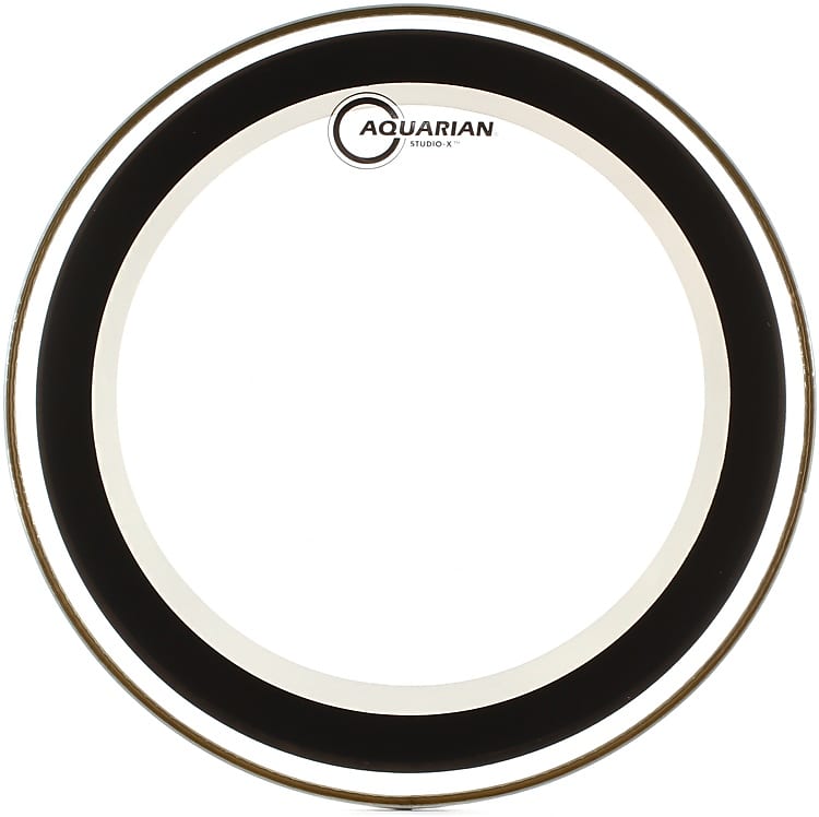 Aquarian Drumheads StudioX Series Clear Drumhead 16 inch Reverb