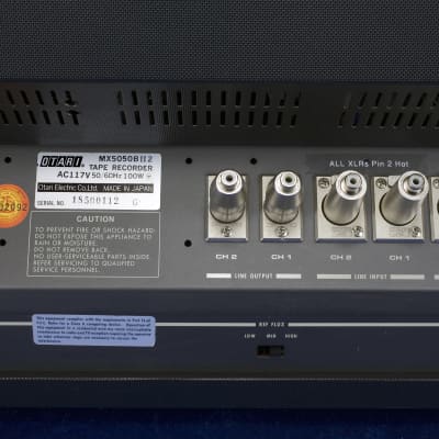 Otari MX-5050 BII-2 Completely Restored 2-Track Mastering Machine w/ 4-Track PB, with Tape image 15