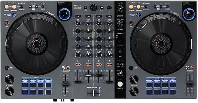 Pioneer DJ DDJ-FLX6-GT 4-deck Rekordbox and Serato DJ Controller (Matte  Grey)