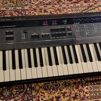 Korg DW 8000 1985 - 1987 - Black Hybrid Synth - Repair