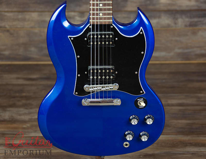 Gibson SG Special 2006 Blue USA cool royal blue color with hard case