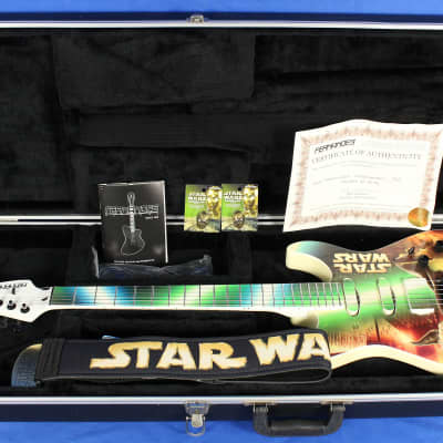 Fernandes Retrorocket Star Wars Guitar Collection Darth Vader Yoda Boba Fett Storm Trooper image 10