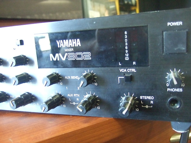 Yamaha MV-802 Eight Channel Rack Mount Line Mixer | Reverb Yamaha MV-802 Eight Channel Rack Mount Line Mixer | Reverb