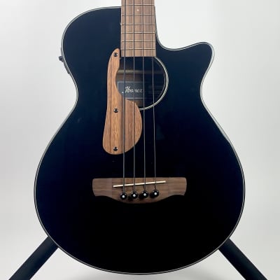 Ibanez AEGB24E-BKH Acoustic Bass Black image 1
