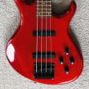 Tobias Toby Deluxe-IV Active 4-String Bass, ca. 1997 - 2000, Trans Red