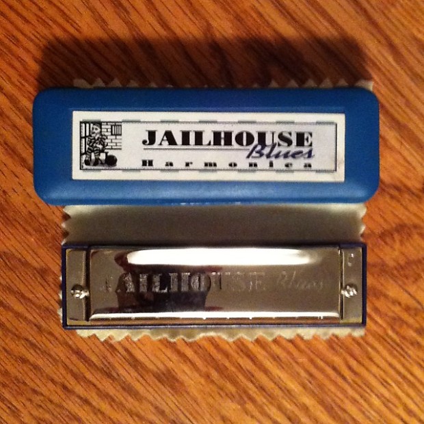Pantheon Jailhouse Blues Harmonica In C Chrome Reverb
