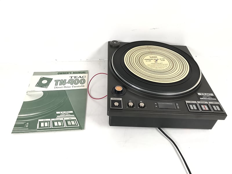 Teac TN-400 Record Player Magnefloat Direct Drive Electro Touch Turntable