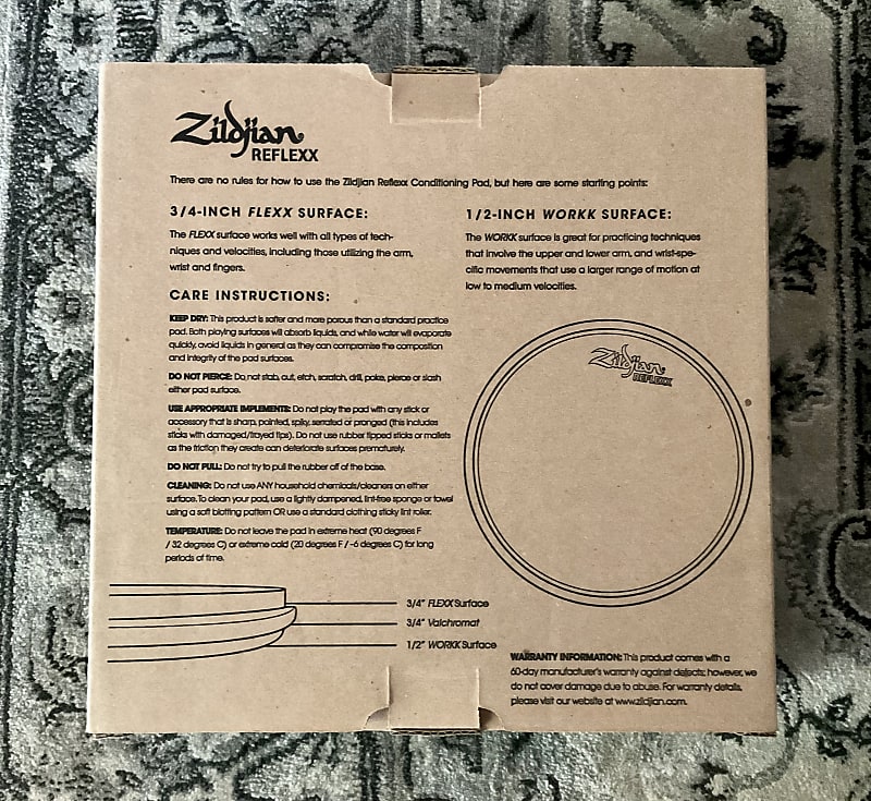 Zildjian Reflexx Conditioning Pad Blue 10” ZXPPRCB10
