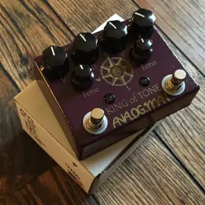 Analogman King of Tone V4 with Four Jack and Toggle Options