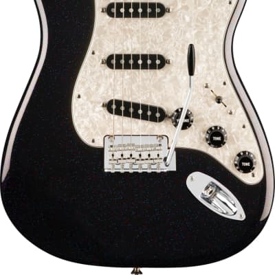Fender 70th Anniversary Player Stratocaster Electric Guitar, Nebula Noir image 1