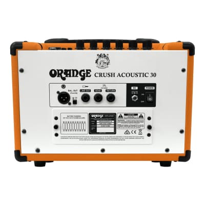 Orange Crush Acoustic 30 Guitar Amplifier - Orange image 3