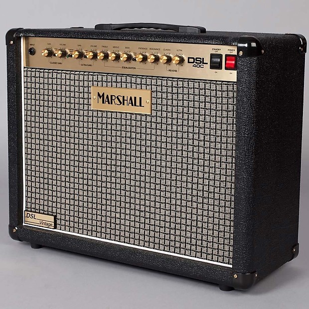 売れ筋商品お見逃しなく DSL40CV Edition Limited Marshall Combo Free , Finish Vintage アンプ
