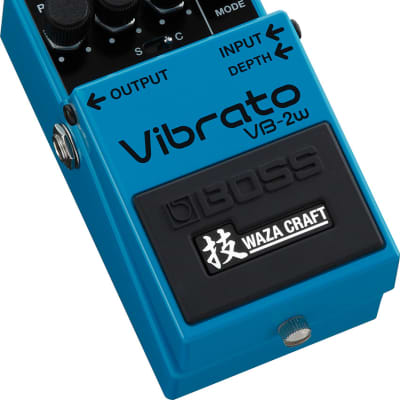 Reverb.com listing, price, conditions, and images for boss-vb-2w-vibrato-waza-craft