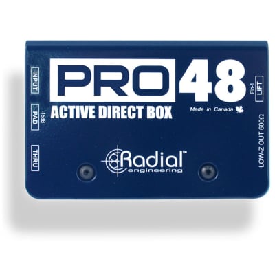 Radial Engineering Pro48 Active Direct Box image 1