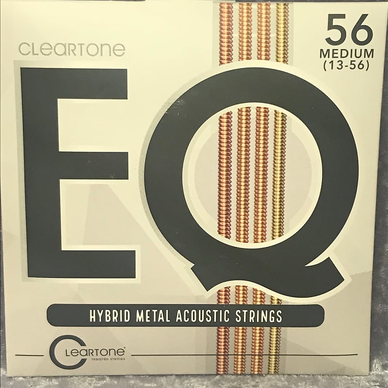 Cleartone EQ Hybrid Metal Acoustic Guitar Strings - 7813 Medium .013-.056 (3 pack) image 1
