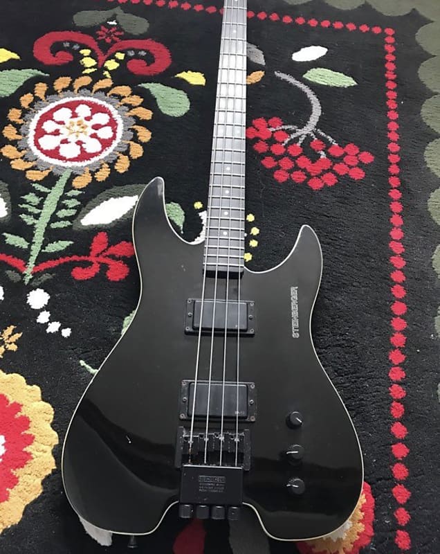 Vintage Used Steinberger XM-2 Fretless Bass Black 1987