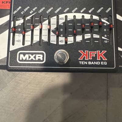 Reverb.com listing, price, conditions, and images for mxr-kfk1-ten-band-eq