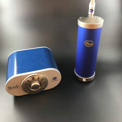 【激レア】BLUE Bottle Tube Mic ＋ カプセル7種フルセット Blue Microphones B7 Bottle Cap Microphone Capsule - USED