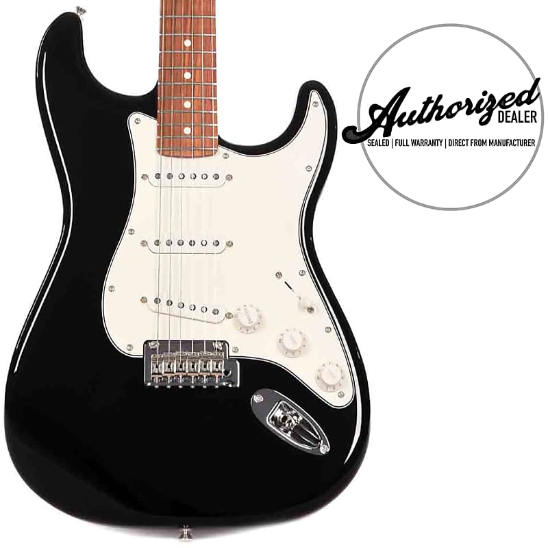 Fender Player Stratocaster SSS Electric Guitar - Black image 1