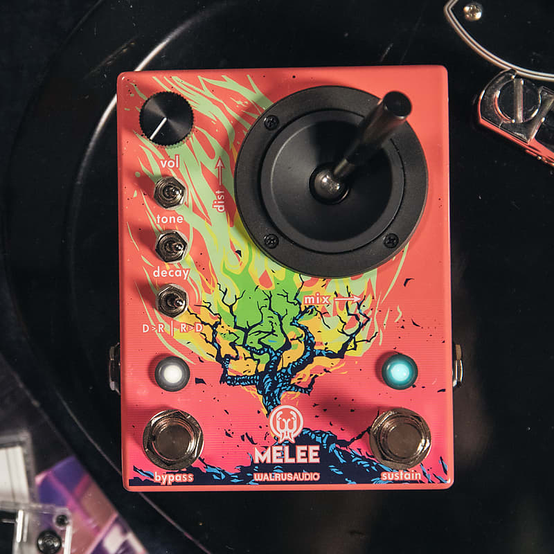 Walrus Audio Melee: Wall of Noise pedal (Reverb + Distortion) | Reverb