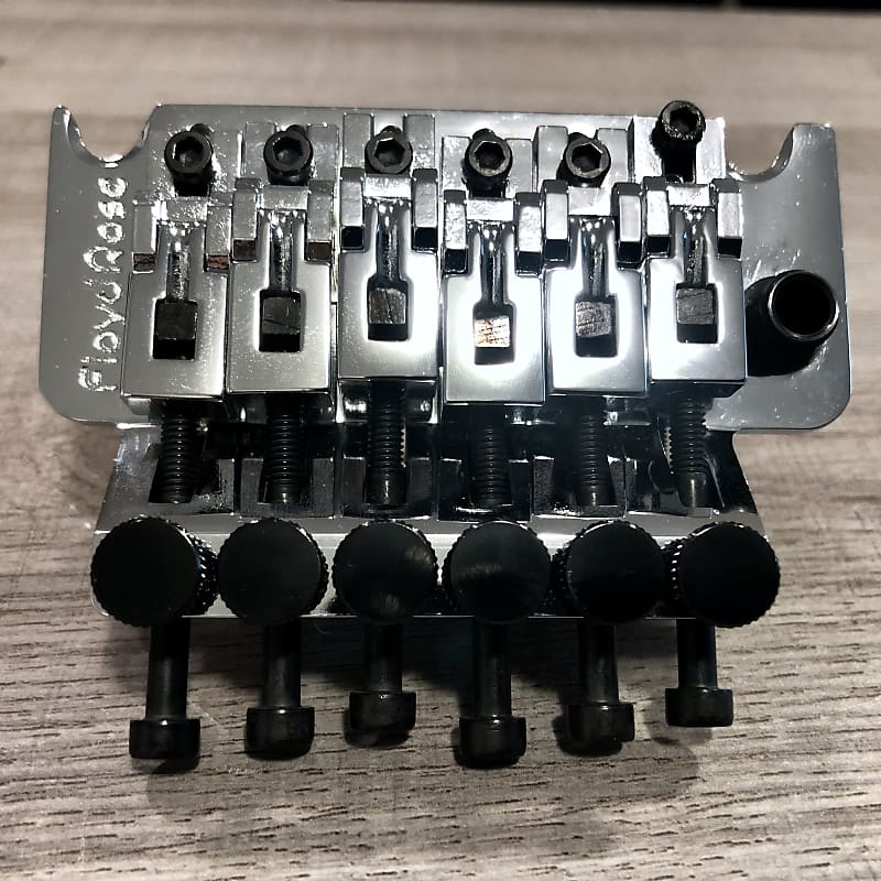 Floyd Rose Original FRT100 Chrome Tremolo Bridge R3 Nut