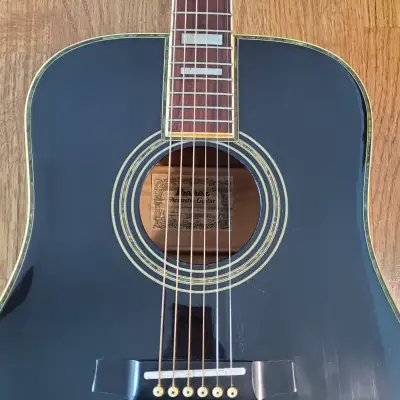 Ibanez F360 BK Concord Acoustic Electric Guitar || Super