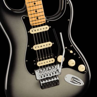 Fender Ultra Luxe Stratocaster Floyd Rose HSS Maple Fingerboard Silverburst image 3