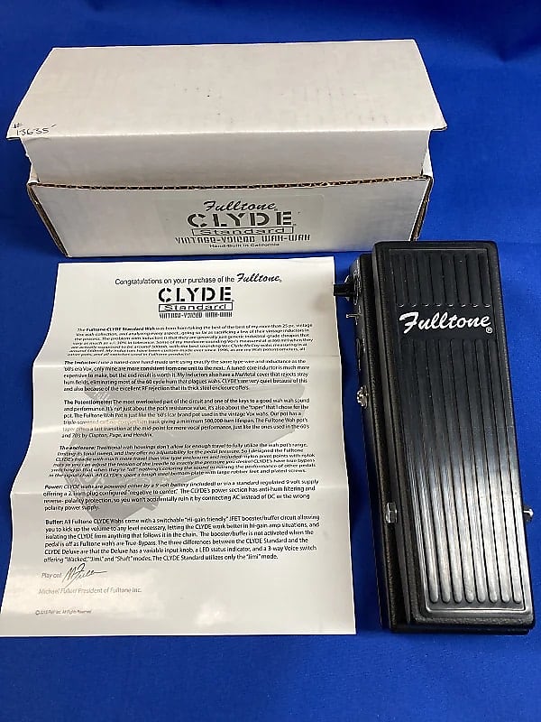 Fulltone Clyde Standard Wah | Reverb