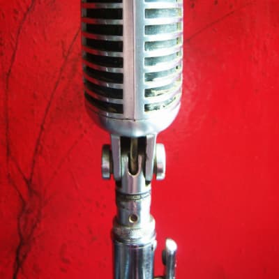 Vintage 1950's Astatic 77 dynamic cardioid microphone w Astatic 
