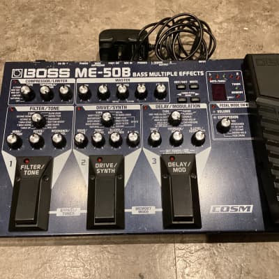 Boss ME-50B Bass Multieffects FREE POWER SUPPLY for sale