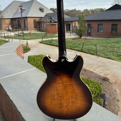 Ibanez Artist AS-200 1984 - Sunburst Flame Top Ohsc | Reverb
