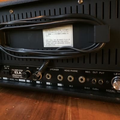 ELK PA-101 1970s Black/Silver | Reverb ELK PA-101 1970s Black/Silver | Reverb