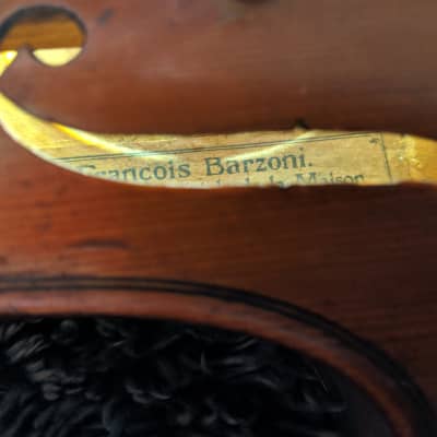 Francois Barzoni Violin Natural | Reverb