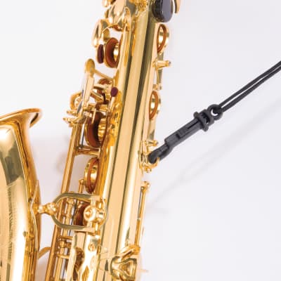 Rico Padded Strap W/Plastic Snap Hook for Soprano or Alto Sax - Black image 4