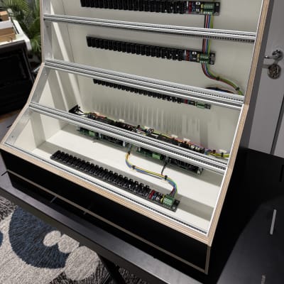 MDLR Studiocase 12U 114HP Eurorack Case w/ Dual Doepfer PSU-3 (Black) image 2