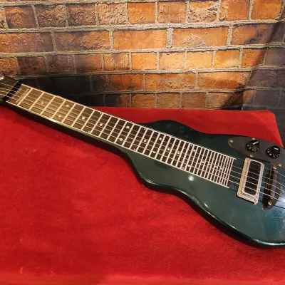 USA Made Melobar Guitars Lap Steel Guitar Green image 1