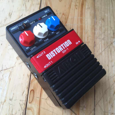 Arion SDI-1 Stereo Distortion vintage 1980s MIJ Japan 1980s Black and Red image 12
