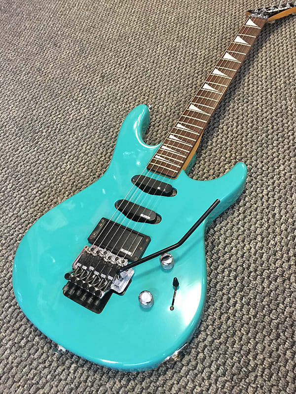 Washburn G-5V 80s Teal Shredder! | Reverb