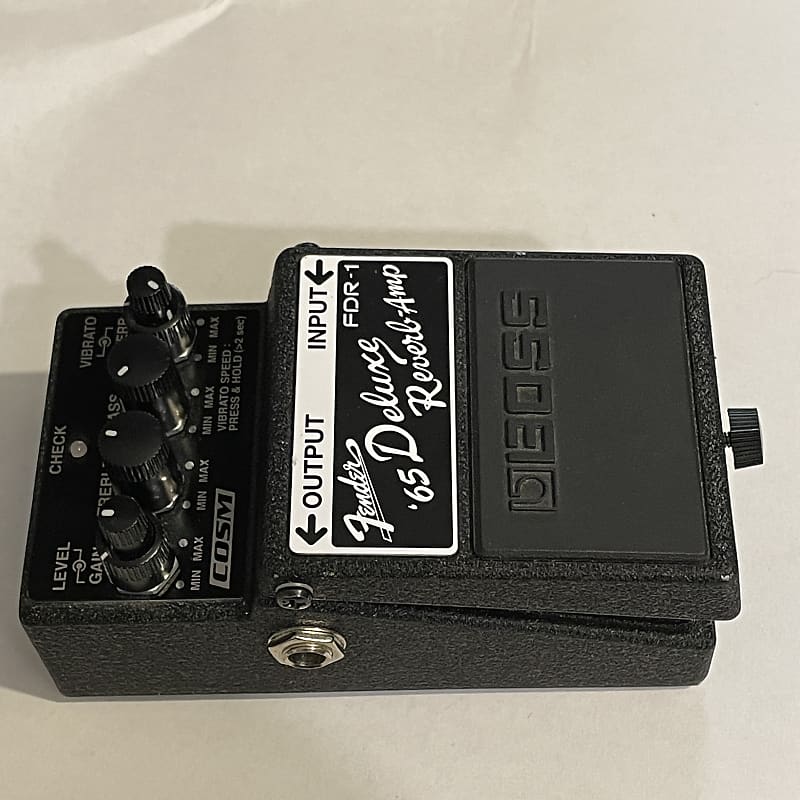 Boss FDR-1 Fender '65 Deluxe Reverb Amp Pedal | Reverb