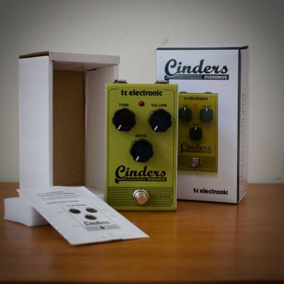 Reverb.com listing, price, conditions, and images for tc-electronic-cinders-overdrive