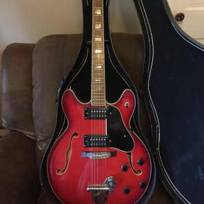 Aria hollow cheap body guitar